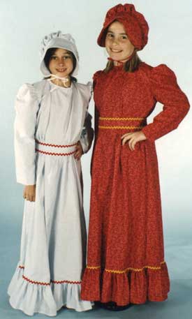 childs pioneer girl costume 