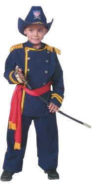 childs deluxe union officer costume 