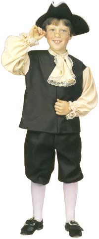 childs colonial boy costume 