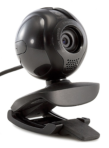 logitech webcam c600 : front