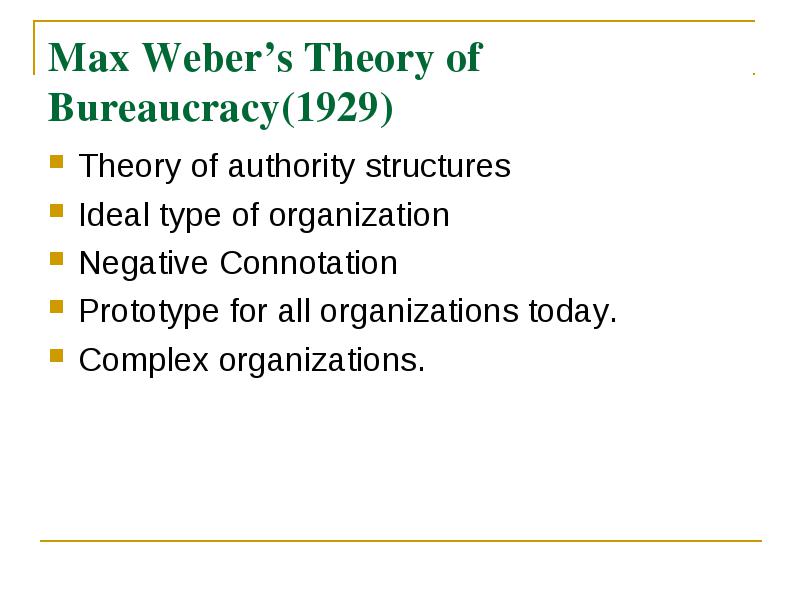 max webber types of bureaucracies