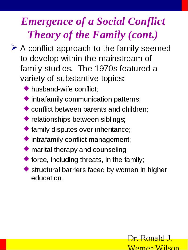 conflict theory in relation to education