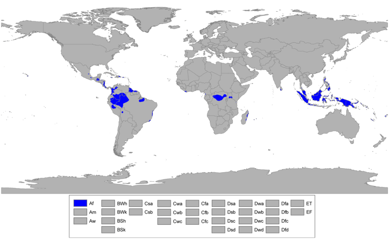 tropikal iklim bölgesi