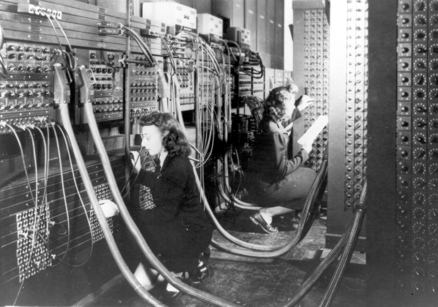 Первая эвм eniac фото