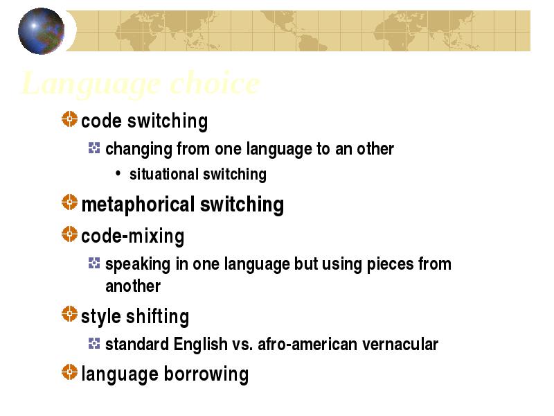 What Is Code Switching Definition