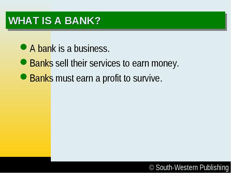 Bank Certificate